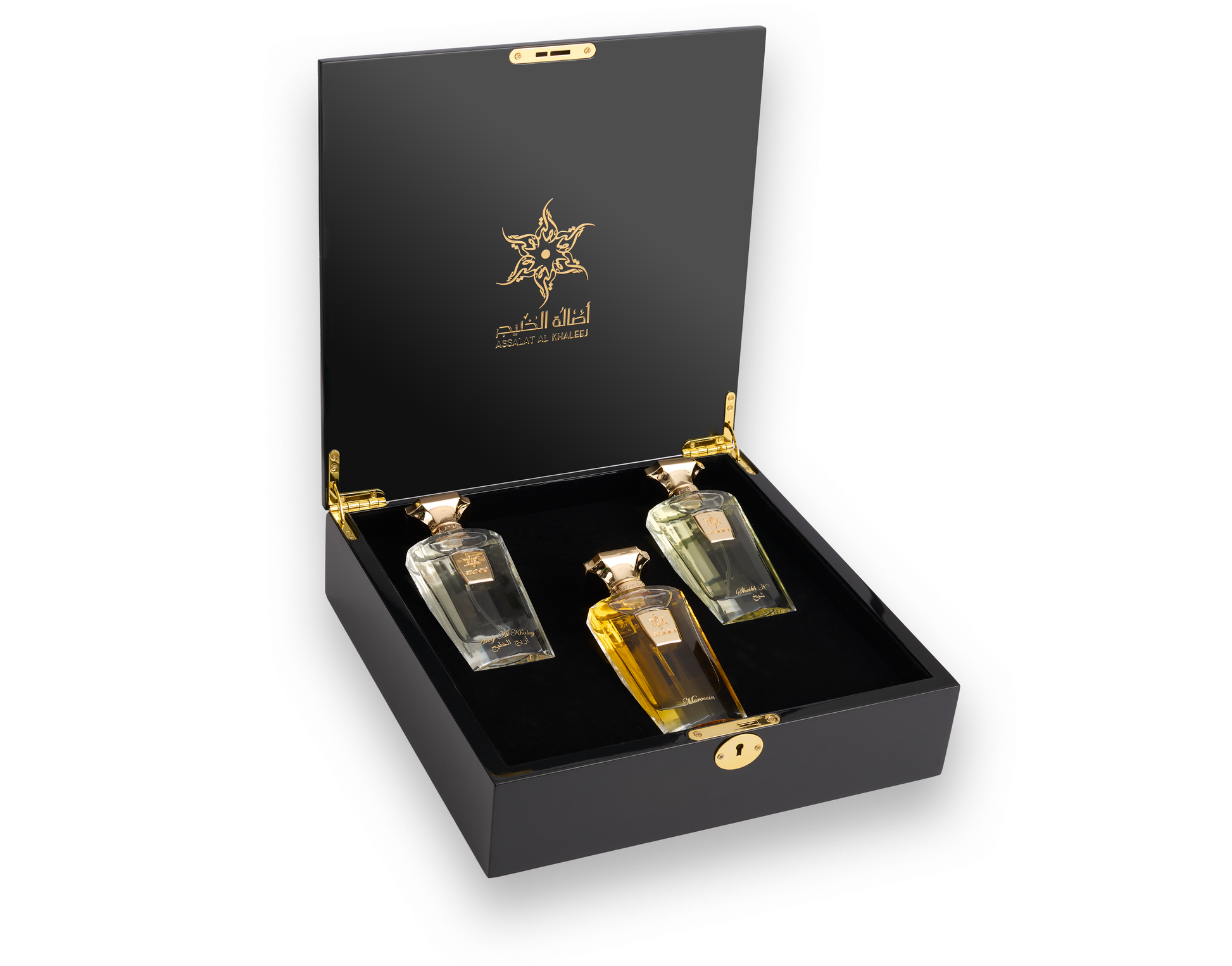 Crystal Parfum Gift Box Perfumes SHEIKH K MAROCAIN ALULA